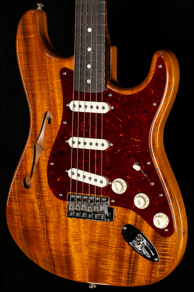 ギター Fender custom shop Koa auditoriumclassic Fender Custom Shop Artisan Koa Stratocaster 463 - Liberty Music