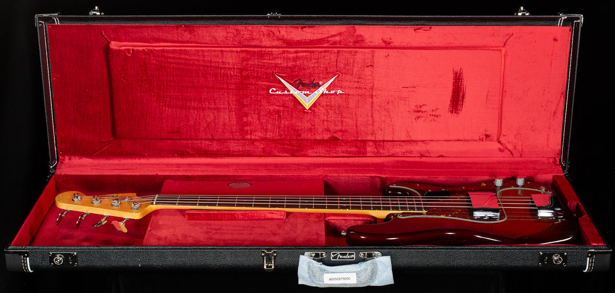Fender Custom Shop 1965 Precision Bass Deluxe Closet Classic Super Aged Violin Burst (641)