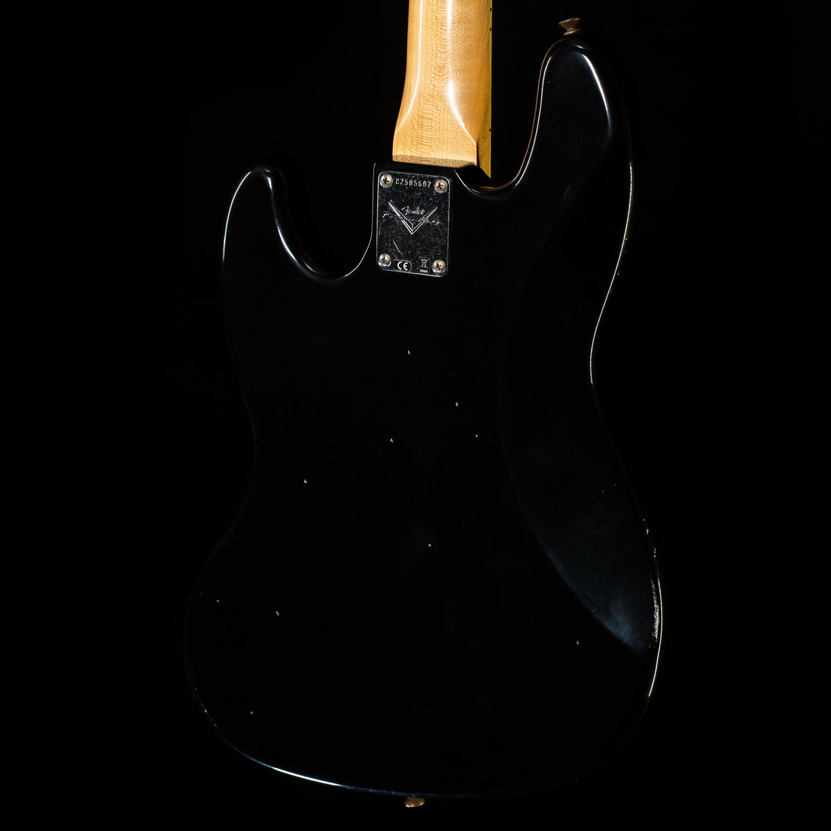 Fender Custom Shop 1966 Jazz Bass Journeyman Relic Black (687)