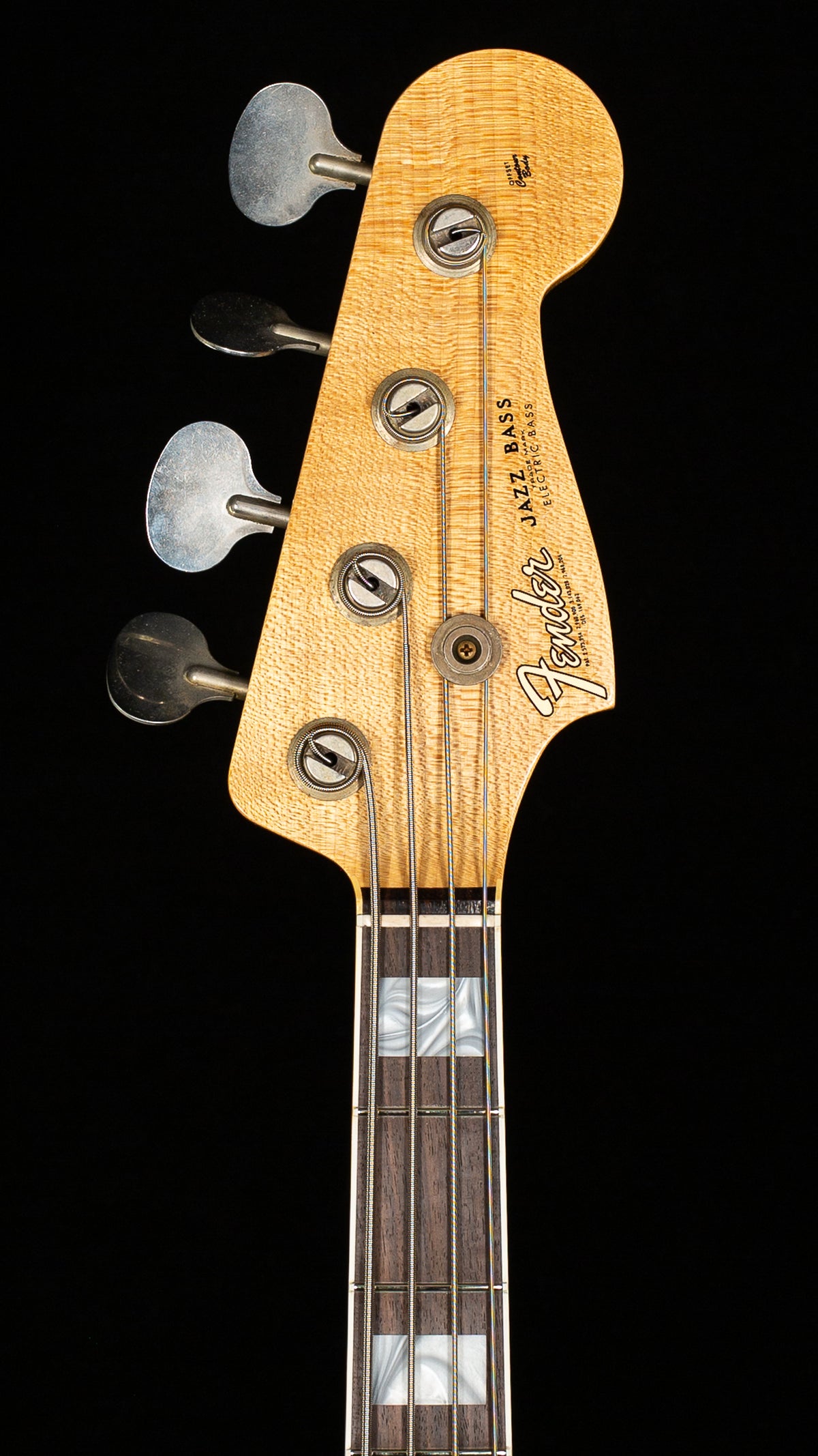 Fender Custom Shop 1966 Jazz Bass Journeyman Relic Black (687)