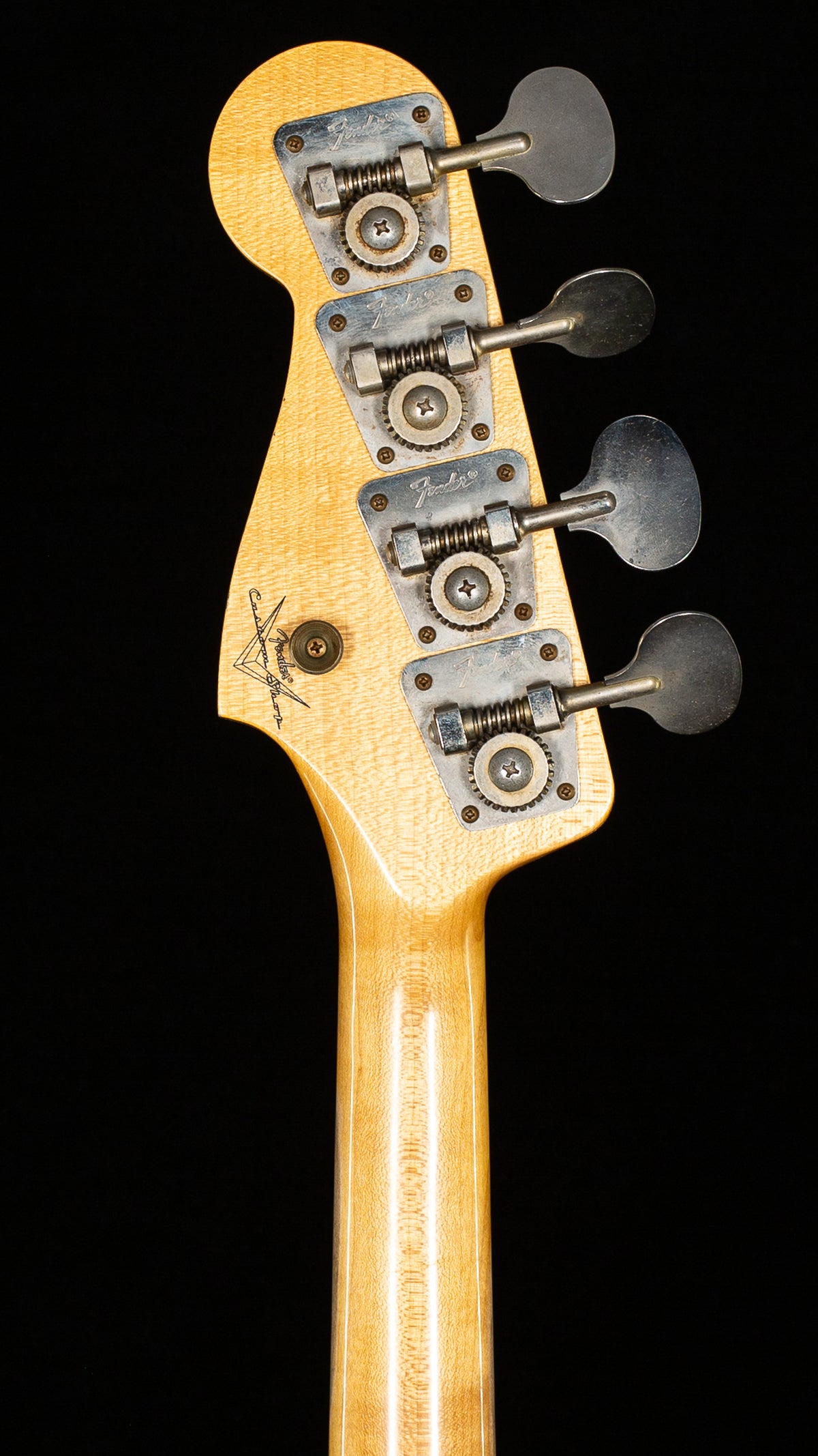 Fender Custom Shop 1966 Jazz Bass Journeyman Relic Black (687)