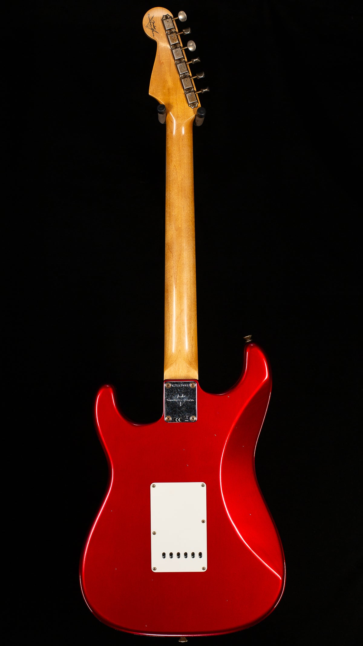 Fender Custom Shop 1960 Stratocaster Journeyman Relic Aged Candy Apple Red (093)