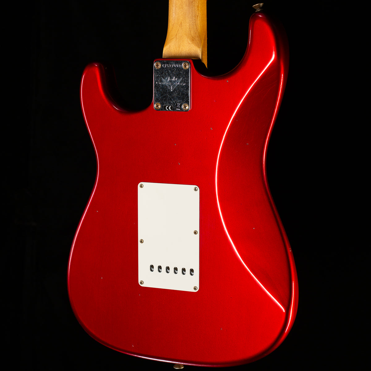 Fender Custom Shop 1960 Stratocaster Journeyman Relic Aged Candy Apple Red (093)