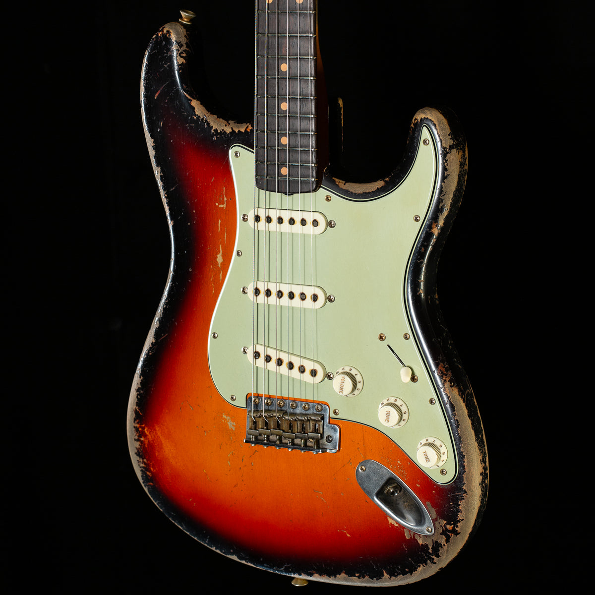 Fender Custom Shop Dale Wilson Masterbuilt Willcutt Exclusive "The 63" Strat Relic 3-Tone Sunburst 60s C (446)