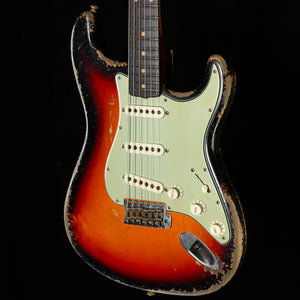 Fender Custom Shop Dale Wilson Masterbuilt Willcutt Exclusive "The 63" Strat Relic 3-Tone Sunburst 60s C (446)