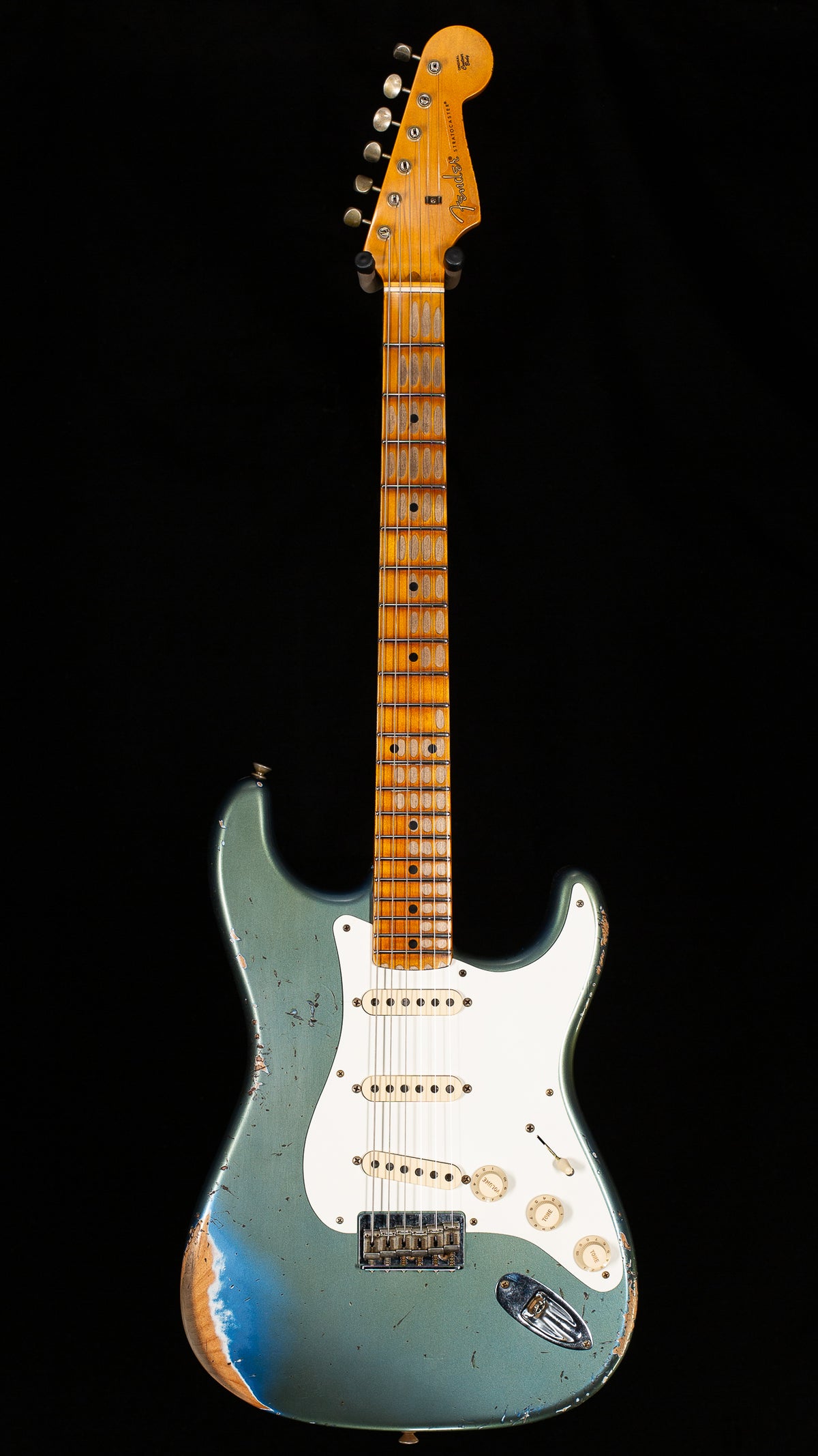 Fender Custom Shop 1956 Hardtail Stratocaster Heavy Relic Super Aged Lake Placid Blue (634)