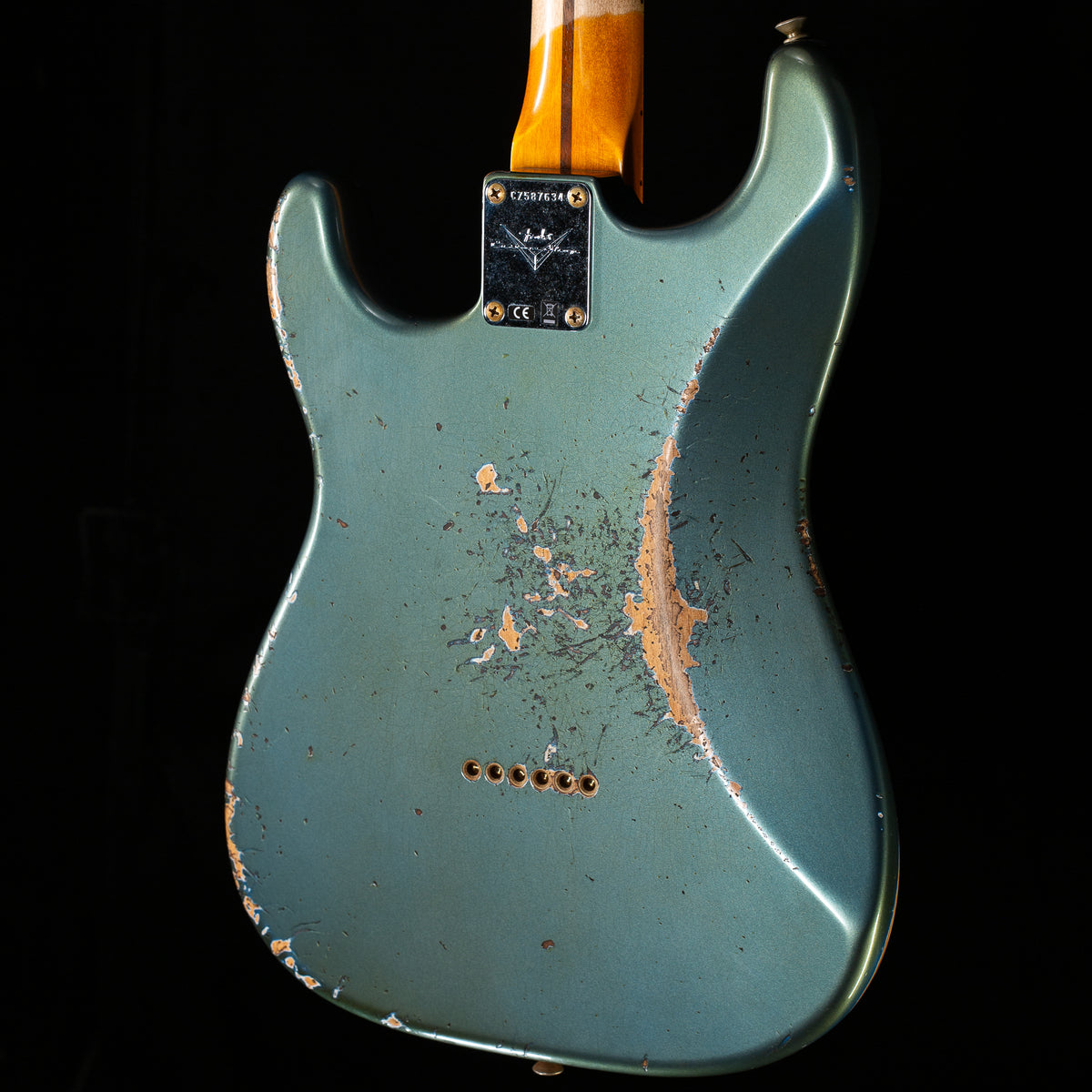 Fender Custom Shop 1956 Hardtail Stratocaster Heavy Relic Super Aged Lake Placid Blue (634)
