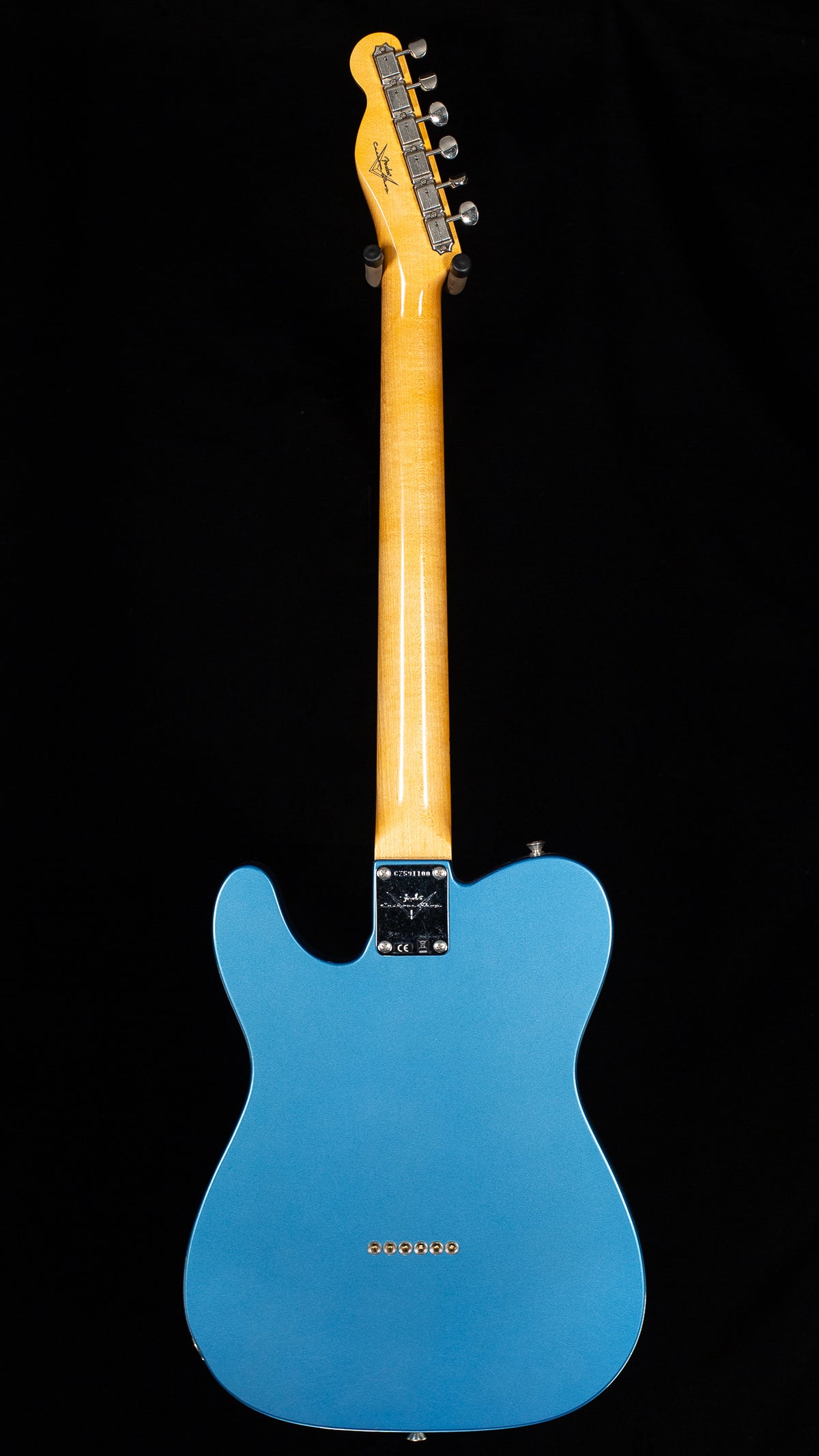 Fender Custom Shop 1966 Telecaster Deluxe Closet Classic Aged Lake Placid Blue (100)