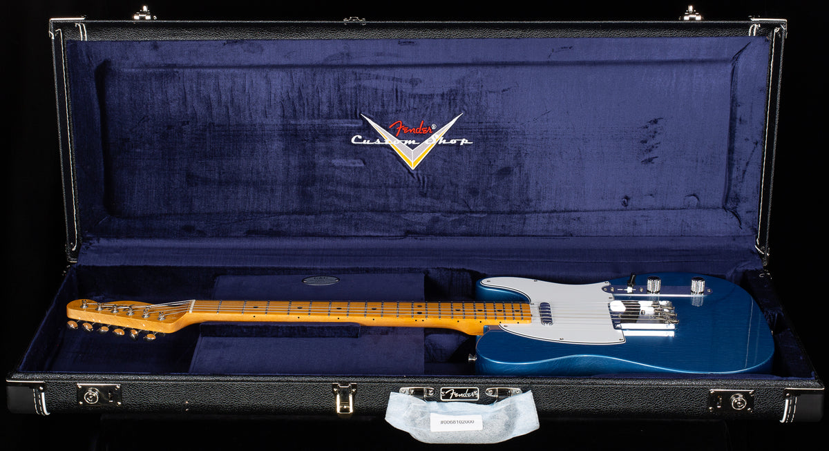 Fender Custom Shop 1966 Telecaster Deluxe Closet Classic Aged Lake Placid Blue (100)