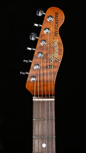 Fender Custom Shop LTD 1972 Telecaster Custom Thinline Relic Faded Sage Green Metallic (164)