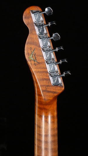 Fender Custom Shop LTD 1972 Telecaster Custom Thinline Relic Faded Sage Green Metallic (164)