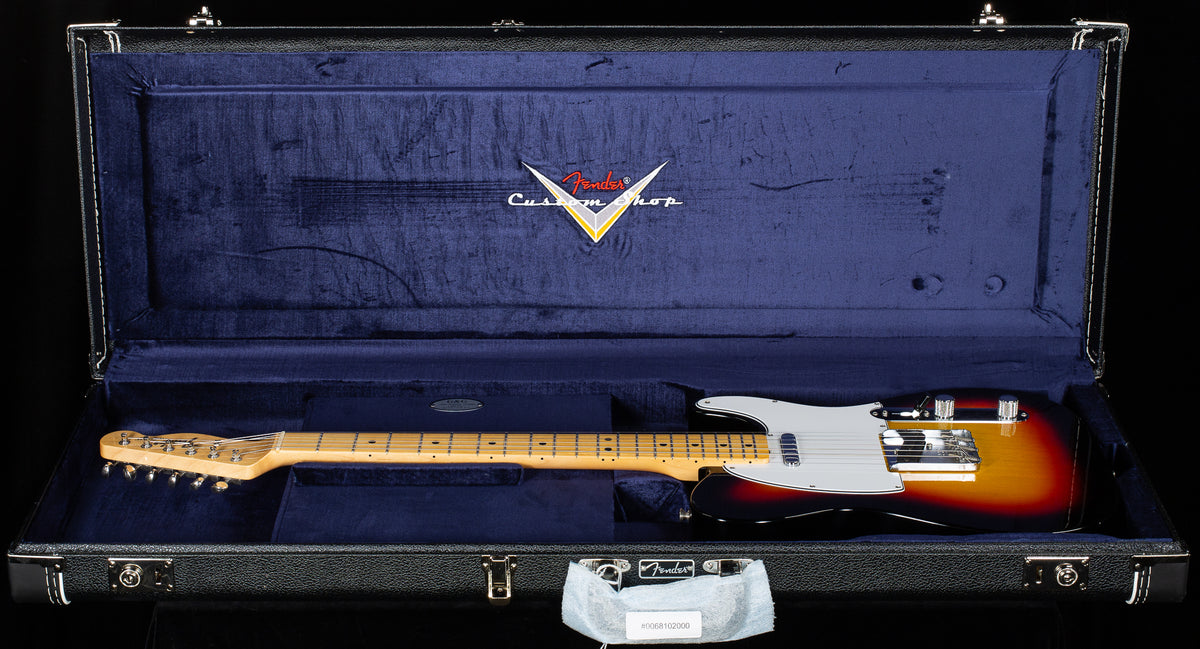 Fender Custom Shop 1966 Telecaster Deluxe Closet Classic Bleached 3-Tone Sunburst (238)