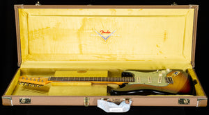 Fender Custom Shop 1960 Stratocaster Journeyman Relic Bleached 3-Color Sunburst (634)