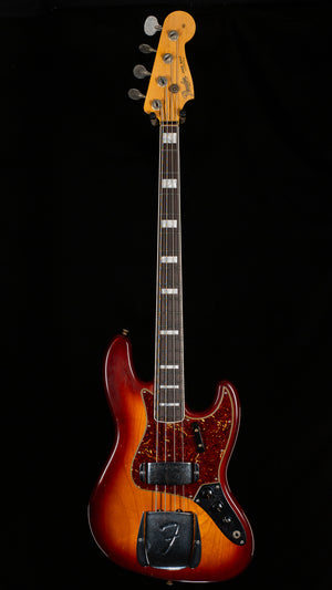 Fender Custom Shop 1966 Jazz Bass Journeyman Relic Tobacco Sunburst (036)
