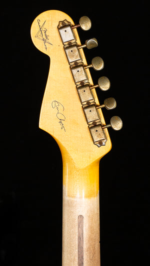 Fender Custom Shop Eric Clapton Signature Stratocaster Journeyman Relic, Maple Fingerboard, 2-Color Sunburst (455)