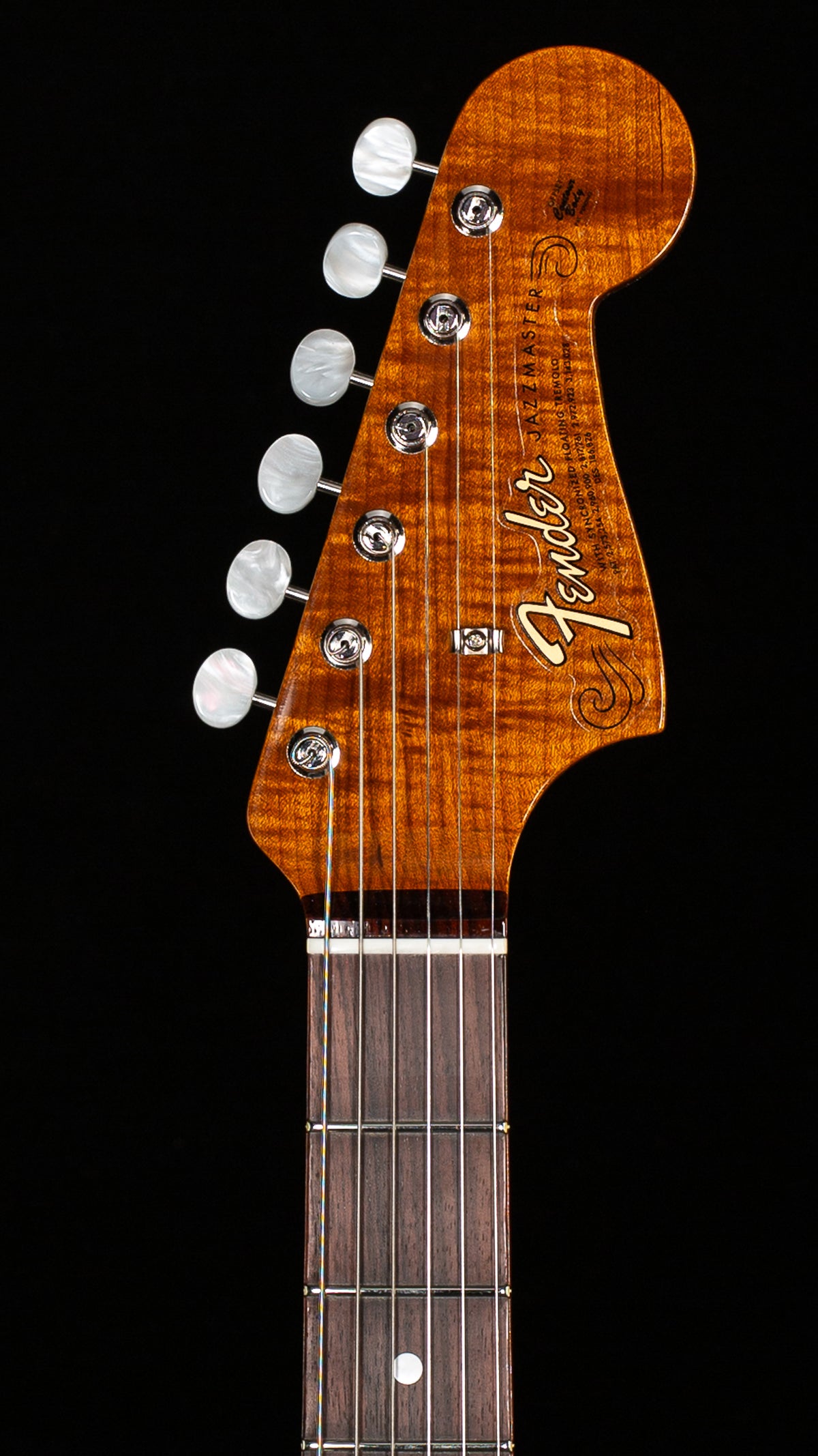 Fender Custom Shop Artisan Jazzmaster Black Limba Aged Natural (115)