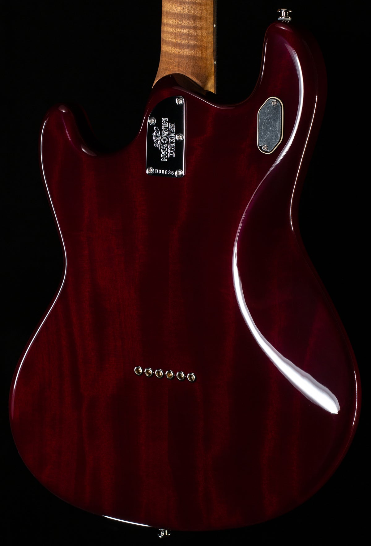 Ernie Ball Music Man BFR StingRay Baritone HH Oxblood (836)