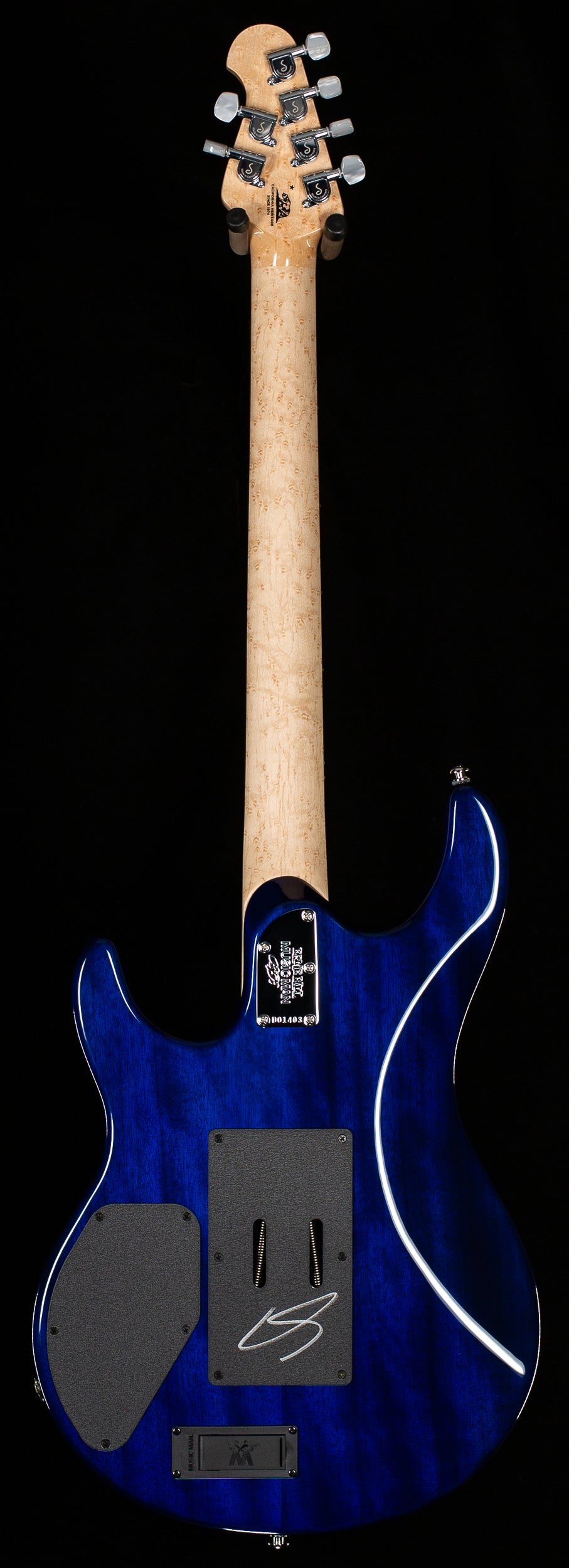 Ernie Ball Music Man BFR Luke 4 Floyd Rose Green Tide (403)