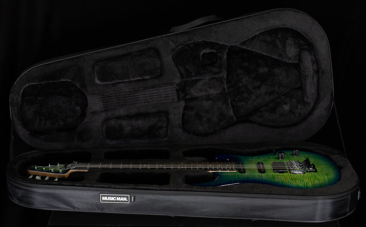 Ernie Ball Music Man BFR Luke 4 Floyd Rose Green Tide (403)