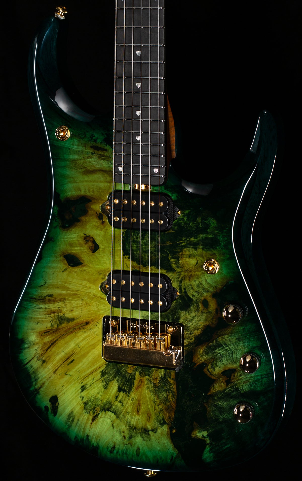 Ernie Ball Music Man BFR JP15 Piezo Toxic Sludge (451)