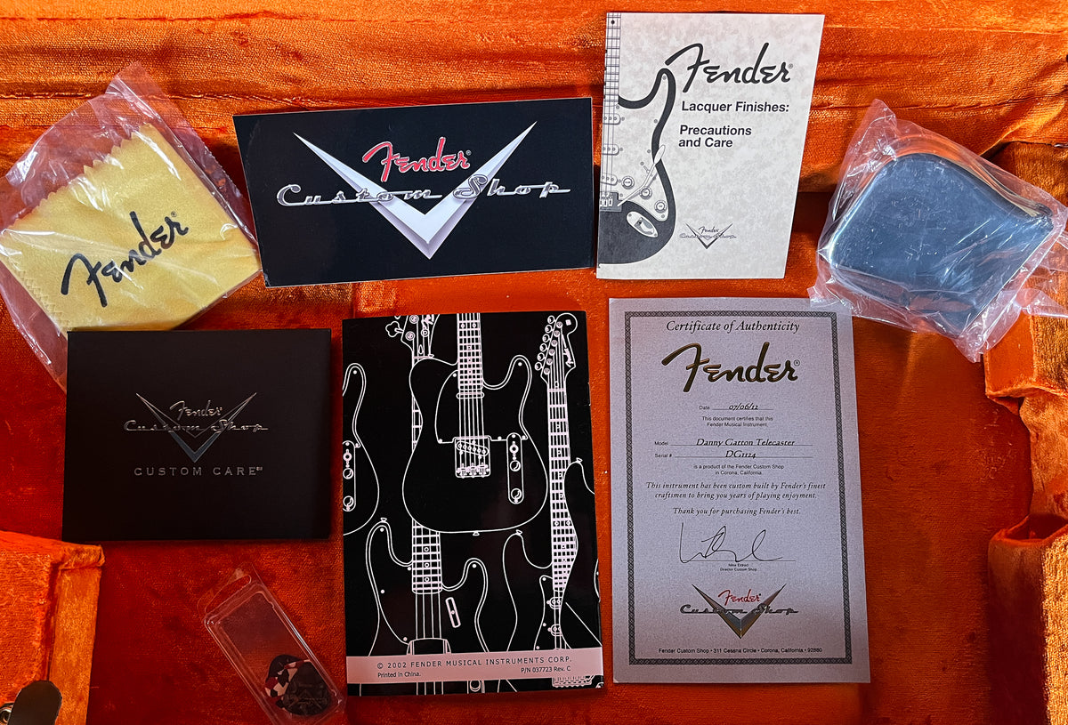 2012 Fender Custom Shop Danny Gatton Telecaster Frost Gold