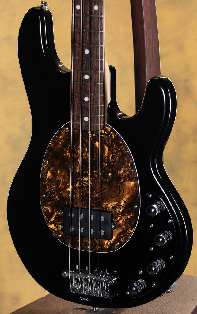 2009 Ernie Ball Music Man Stingray 4H Black Rosewood - Willcutt