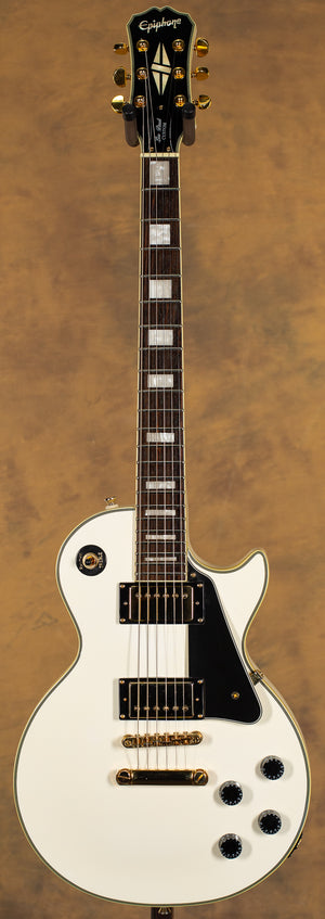 2006 Epiphone Les Paul Custom Alpine White w/ Case