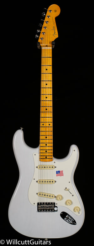 Fender Eric Johnson Stratocaster, Maple Fingerboard, White Blonde (955)