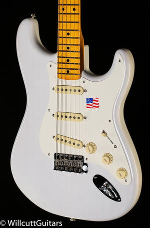 Fender Eric Johnson Stratocaster, Maple Fingerboard, White Blonde (955)