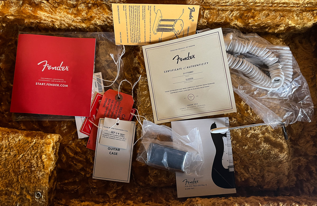 2023 Fender Eric Johnson Stratocaster Tropical Turquoise Rosewood