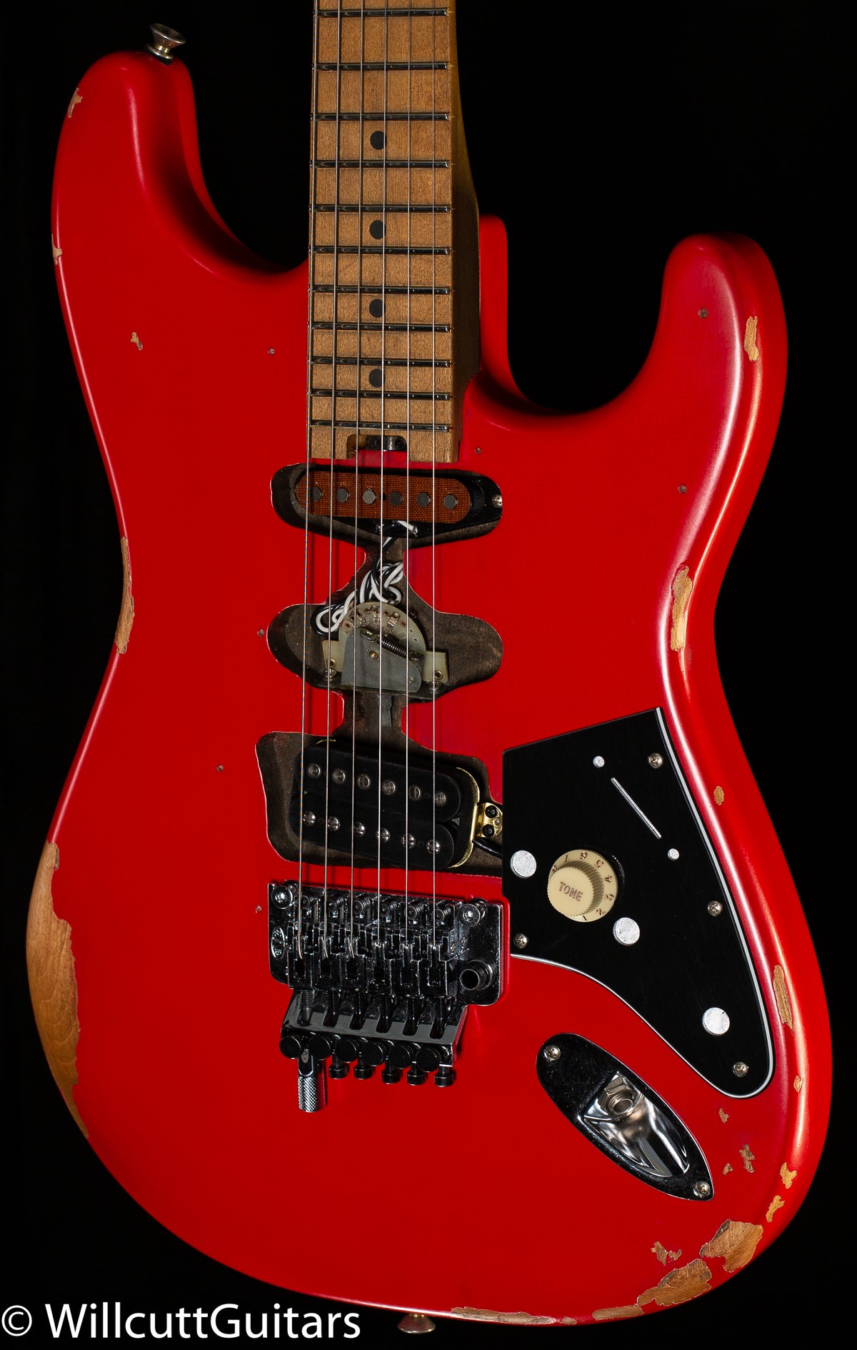 EVH Frankenstein Relic Series Maple Fingerboard Red (705)