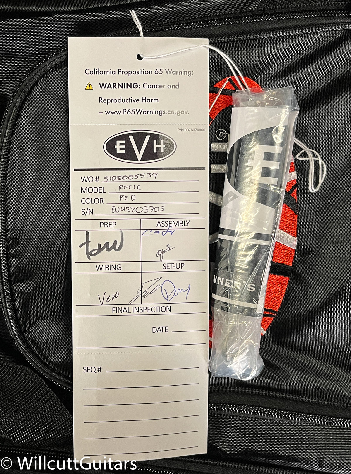 EVH Frankenstein Relic Series Maple Fingerboard Red (705)