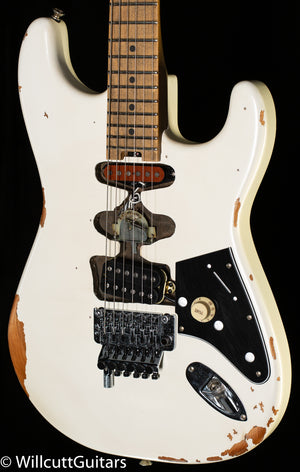 EVH Frankenstein Relic Series Maple Fingerboard White (776)