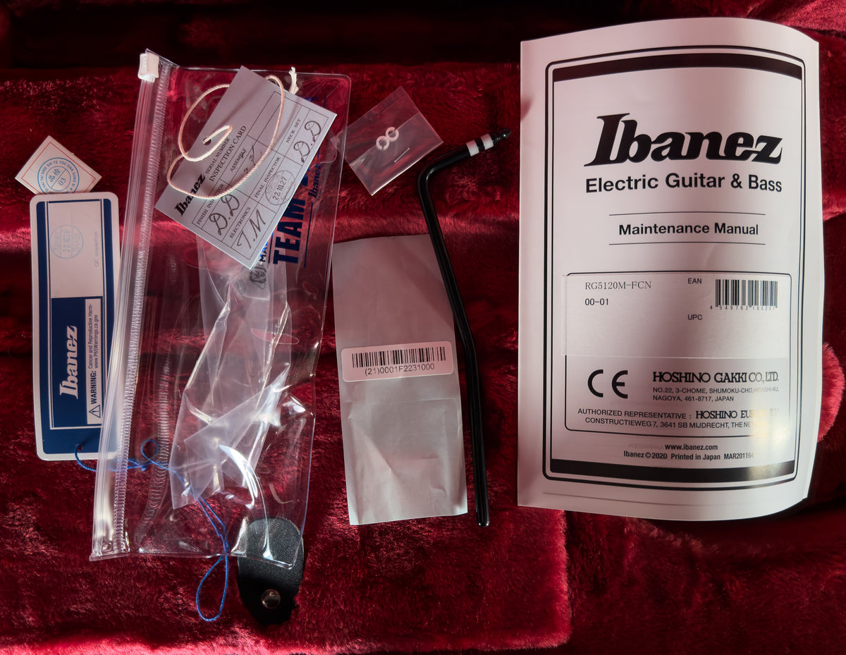 Ibanez Prestige RG5120M Frozen Ocean