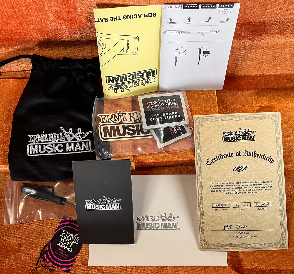Ernie Ball Music Man BFR StingRay Special 5 HH Moonbeam (387)