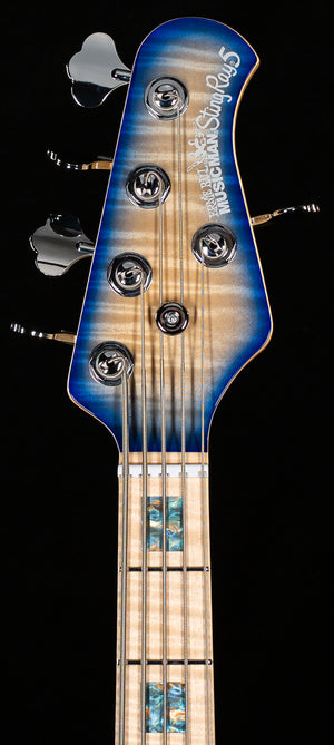 Ernie Ball Music Man BFR StingRay Special 5 Maple Top Paua Blue Burst (687)