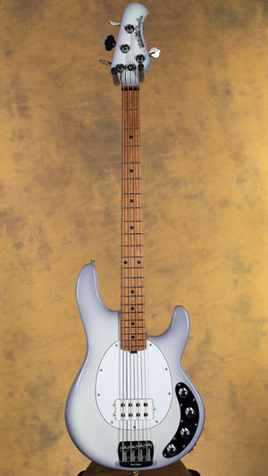DEMO Ernie Ball Music Man StingRay Special H Snowy Night Bass Guitar (708)
