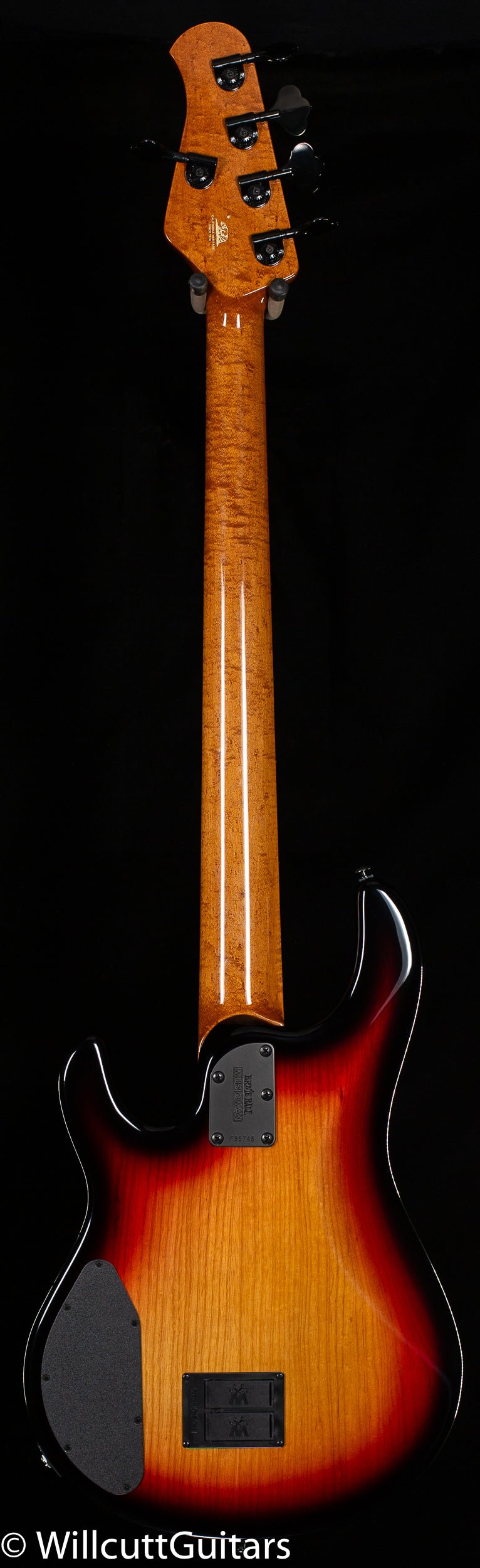 Ernie Ball Music Man StingRay 5 35th Anniversary Spalted Sunburst