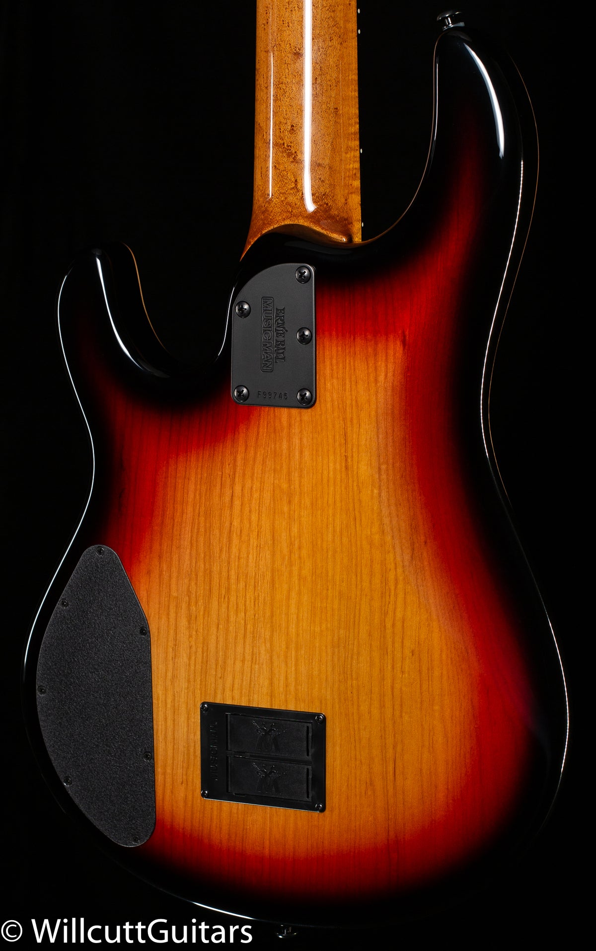 Ernie Ball Music Man StingRay 5 35th Anniversary Spalted Sunburst (745)