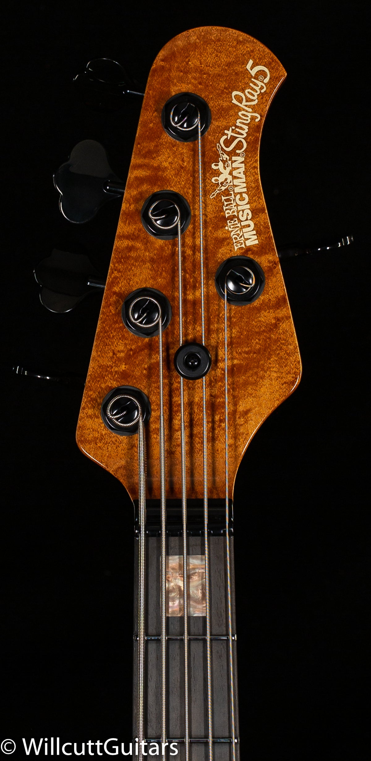 Ernie Ball Music Man StingRay 5 35th Anniversary Spalted Sunburst (745)