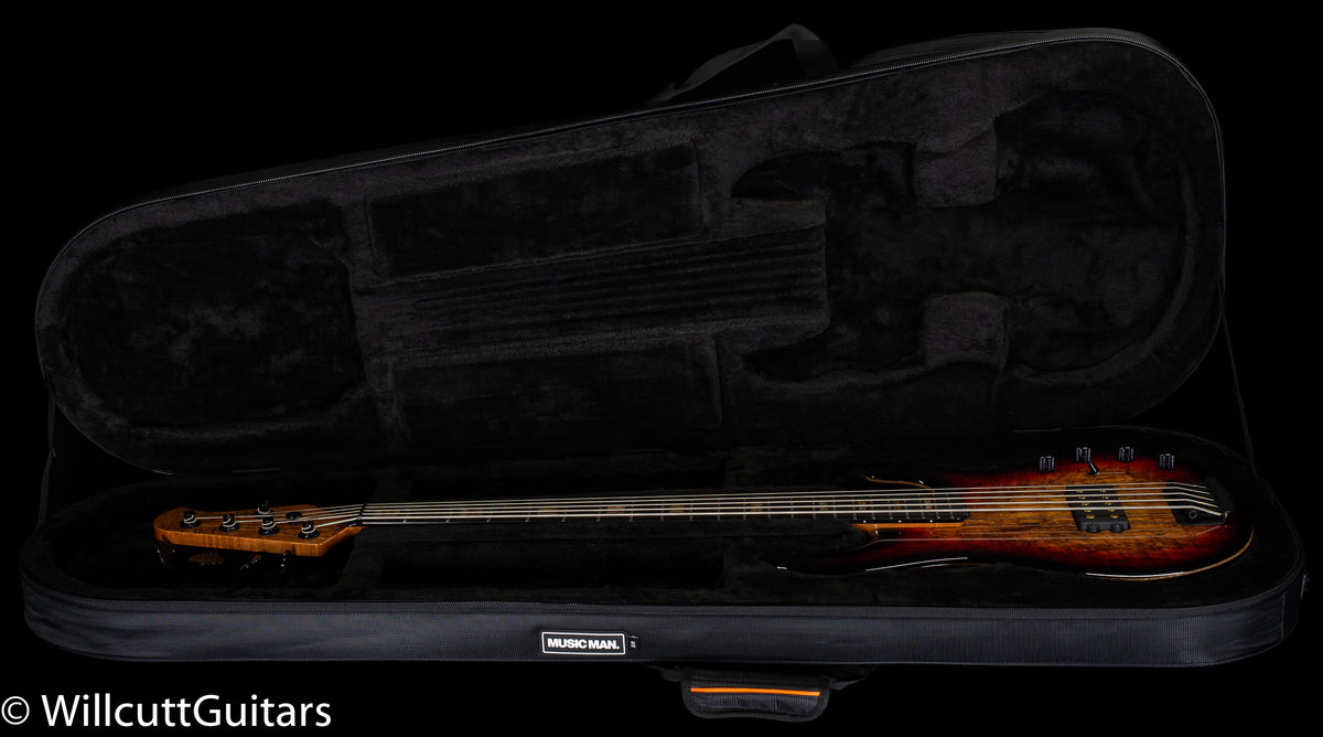 Ernie Ball Music Man StingRay 5 35th Anniversary Spalted Sunburst (745)