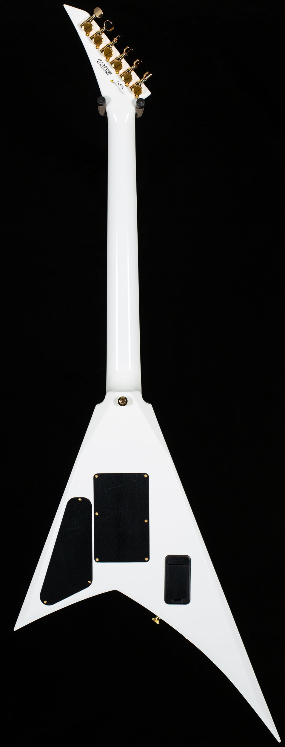 Jackson MJ Series Rhoads RR24MG Ebony Fingerboard White with Jackson MJ Series Rhoads RR24MG Ebony Fingerboard White with