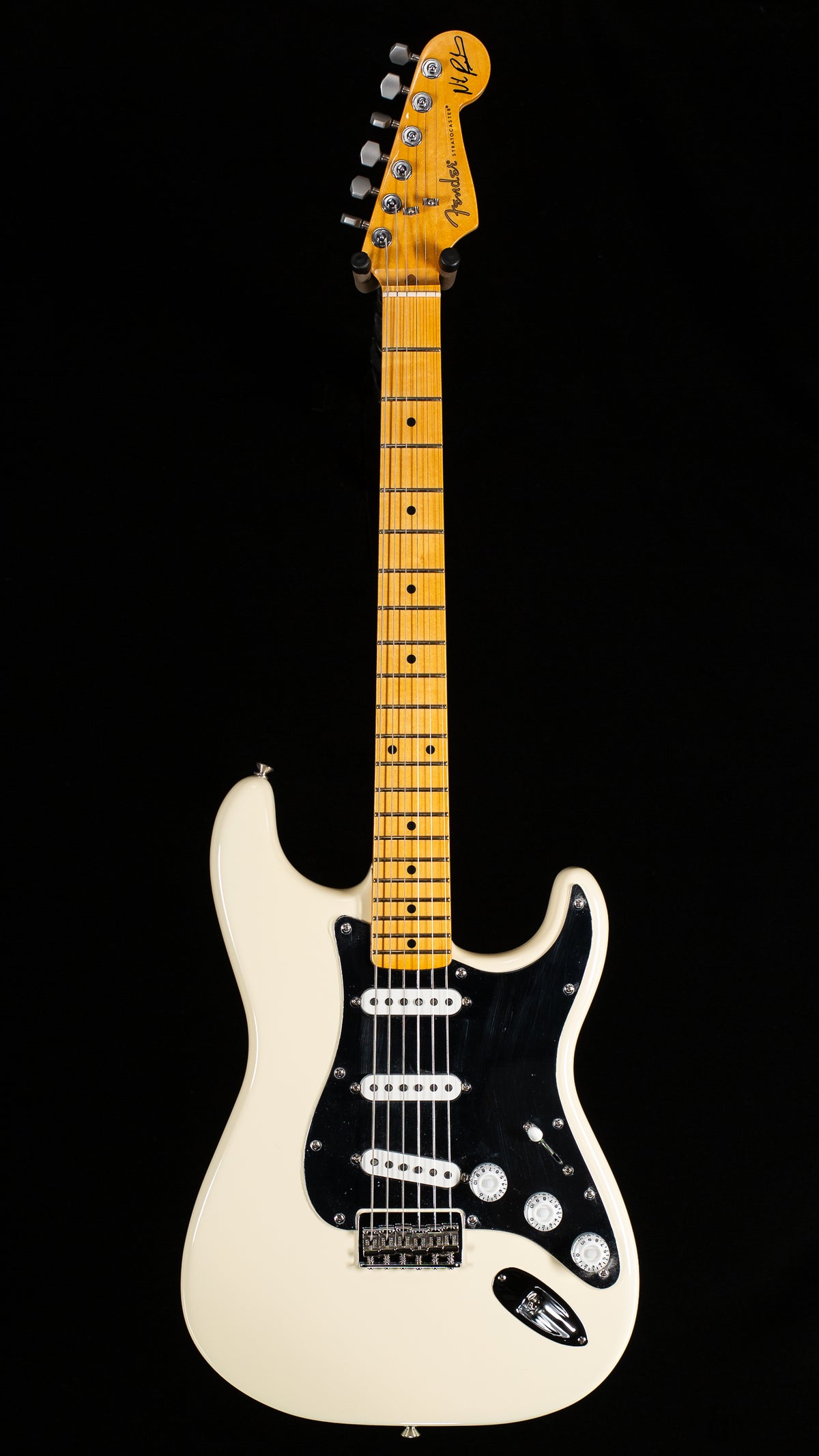 Fender Nile Rodgers Hitmaker Stratocaster Maple Fingerboard Olympic White New Old Stock Demo (352)