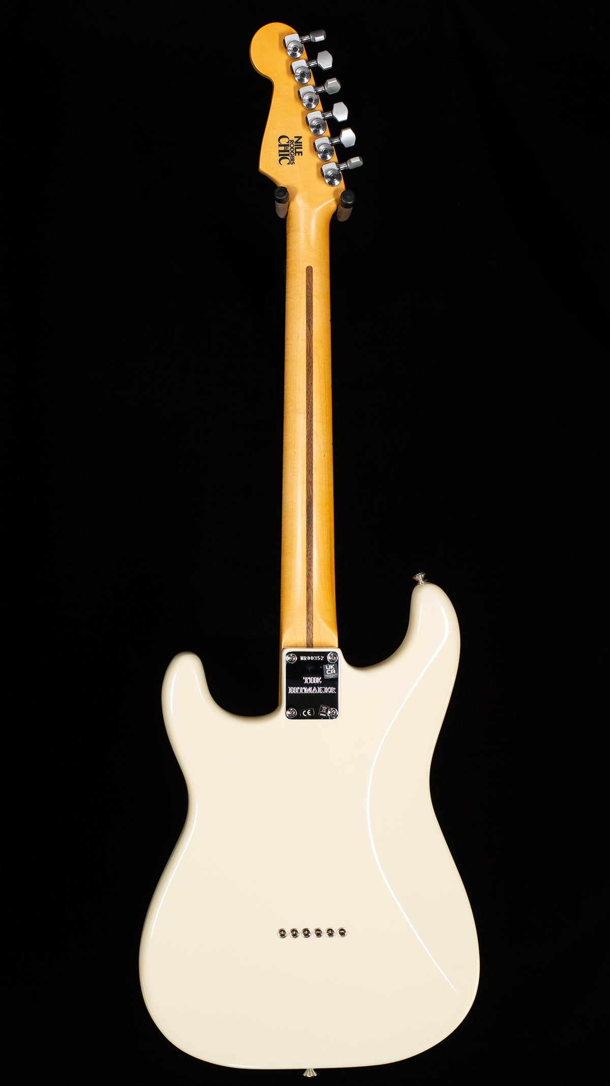 Fender Nile Rodgers Hitmaker Stratocaster Maple Fingerboard Olympic White New Old Stock Demo (352)