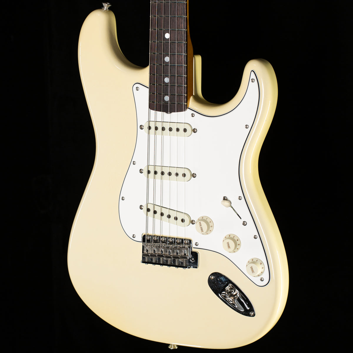 Fender Custom Shop 1966 Stratocaster Deluxe Closet Classic Super Aged Olympic White (613)