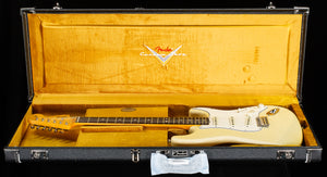 Fender Custom Shop 1966 Stratocaster Deluxe Closet Classic Super Aged Olympic White (613)