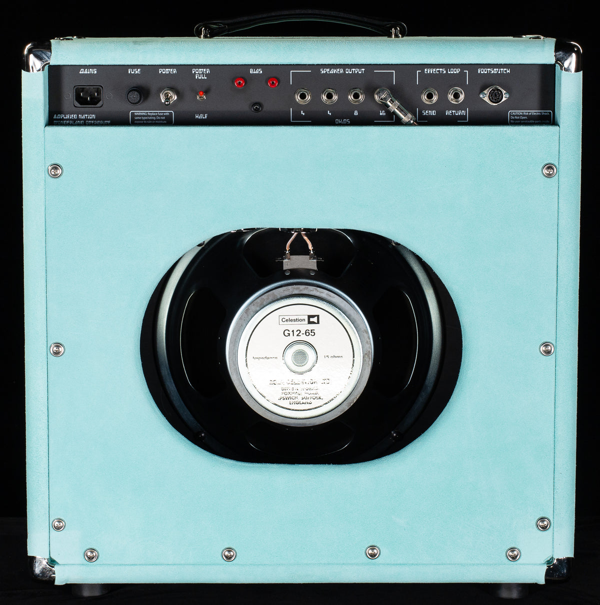 Amplified Nation Wonderland Overdrive 50w 1x12 Combo Mint Suede - Japanese Waves (542)