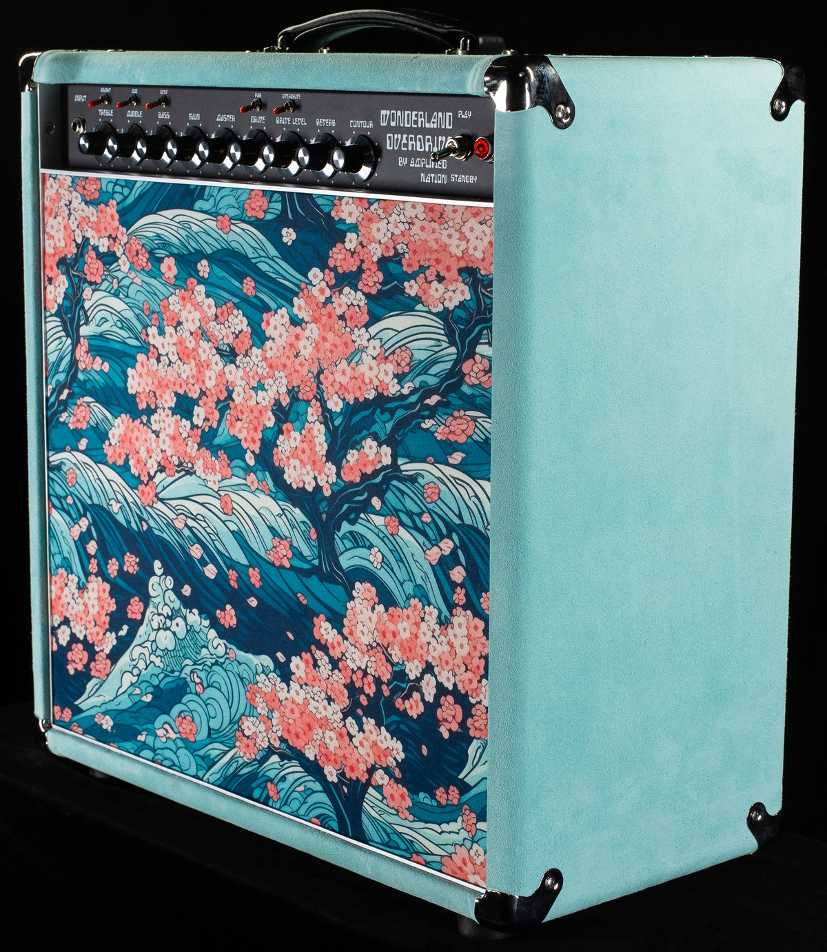 Amplified Nation Wonderland Overdrive 50w 1x12 Combo Mint Suede - Japanese Waves (542)