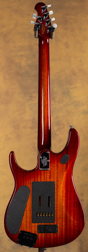 2015 Ernie Ball Music Man BFR Petrucci Island Burst Koa