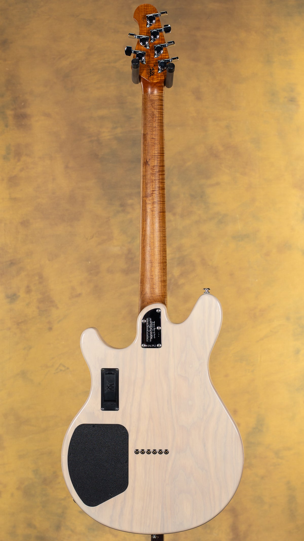 2016 Ernie Ball Music Man Valentine Trans Buttermilk